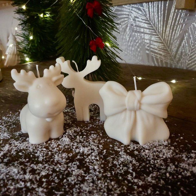 Trio de Noël – Rennes & Nœud Blanc