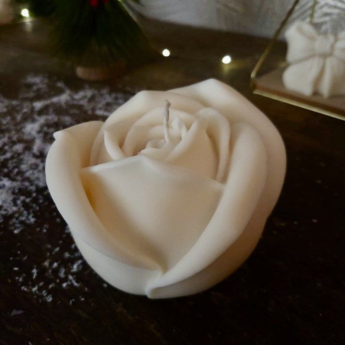 Rose en Cire – Édition Cadeau d’Hiver