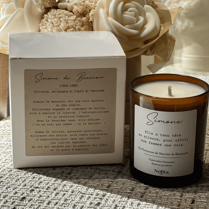 Bougie SIMONE – Hommage aux Simone